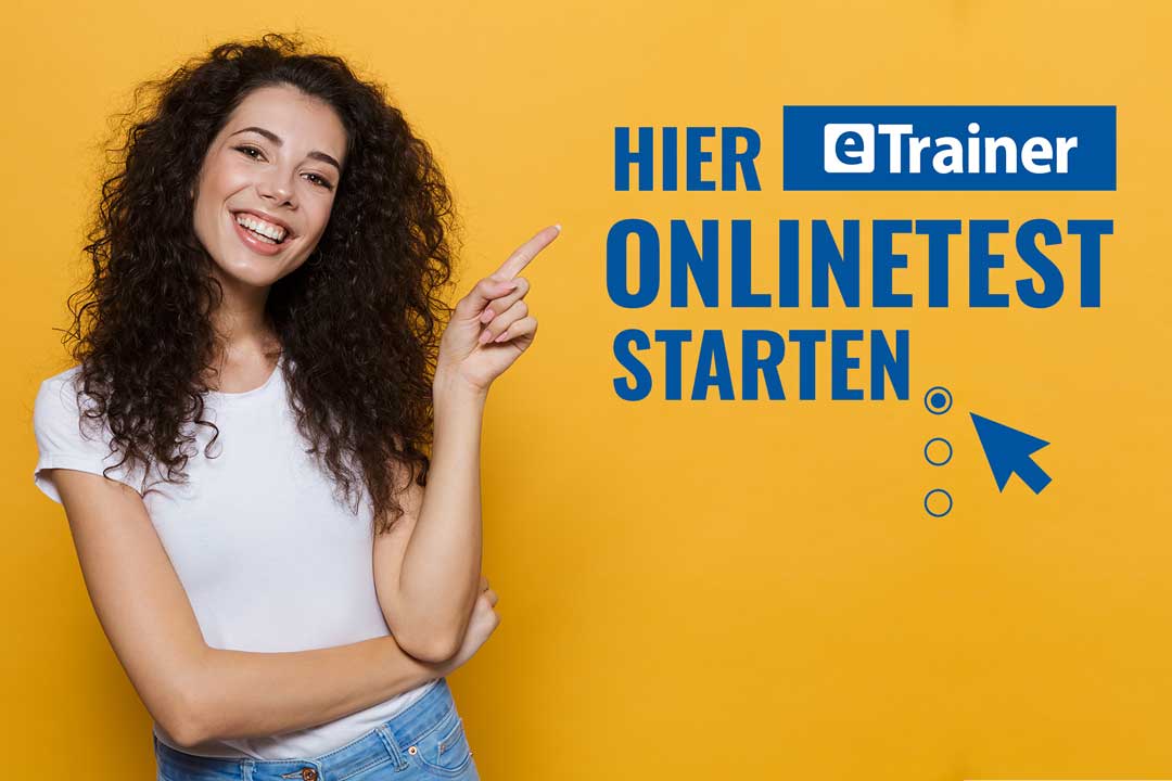 Hier eTrainer Onlinetest starten